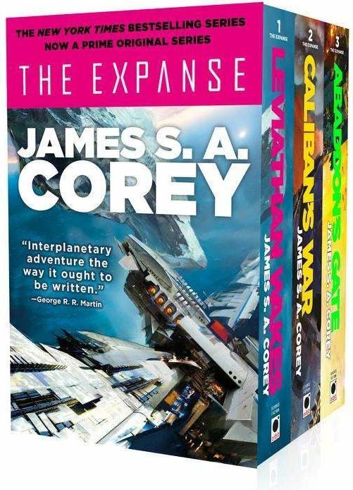 Actual product image The Expanse Boxed Set: Leviathan Wakes, Caliban's War and Abaddon's Gate (English, James S.A. Corey, 2015)