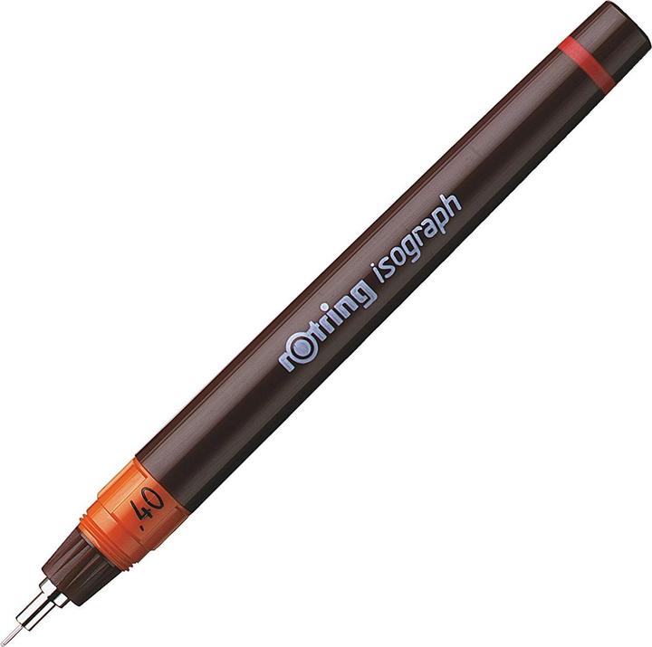 Produktbild Rotring Tuschefüller isograph 0,4 (Orange, Braun, 1 x)