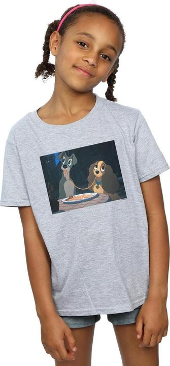 Image du produit Disney - T-shirt LADY AND THE TRAMP SPAGHETTI SLURP - Fille (152, 158)