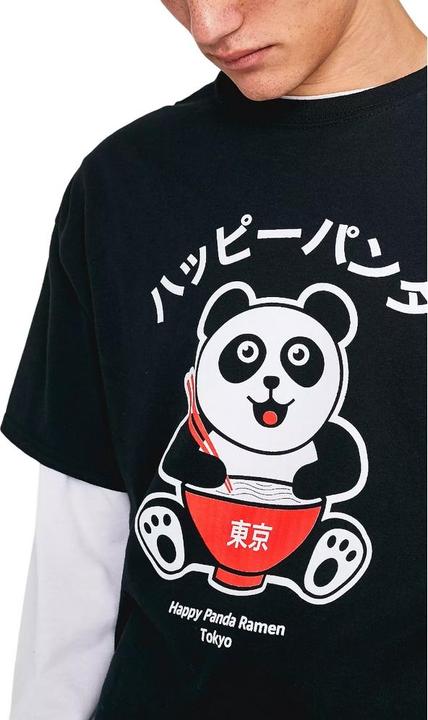Immagine prodotto Torc Happy Panda Maglietta Ramen Adulto Unisex (M)