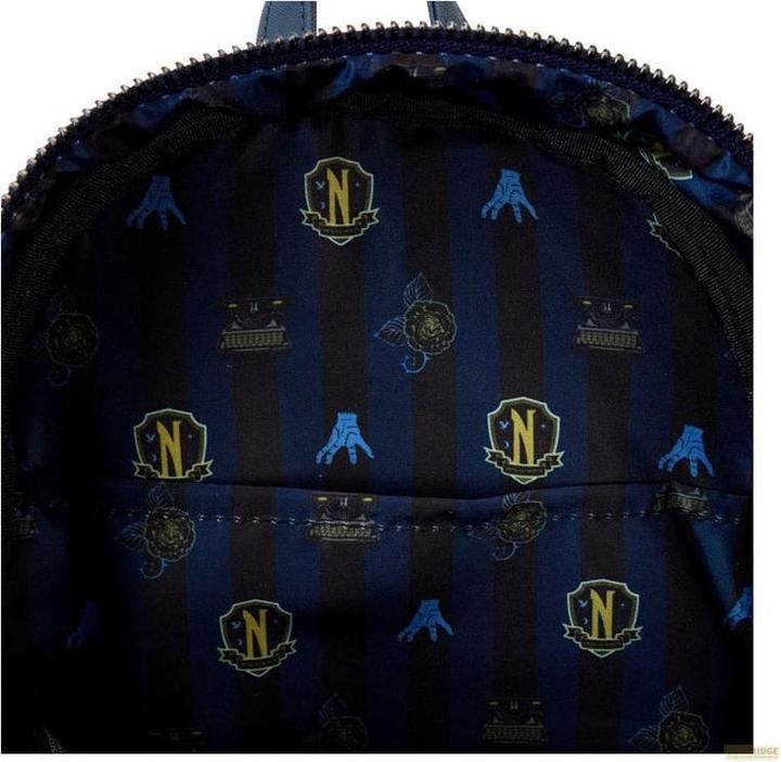 Produktbild Loungefly Wednesday by Rucksack Mini Nevermore Academy