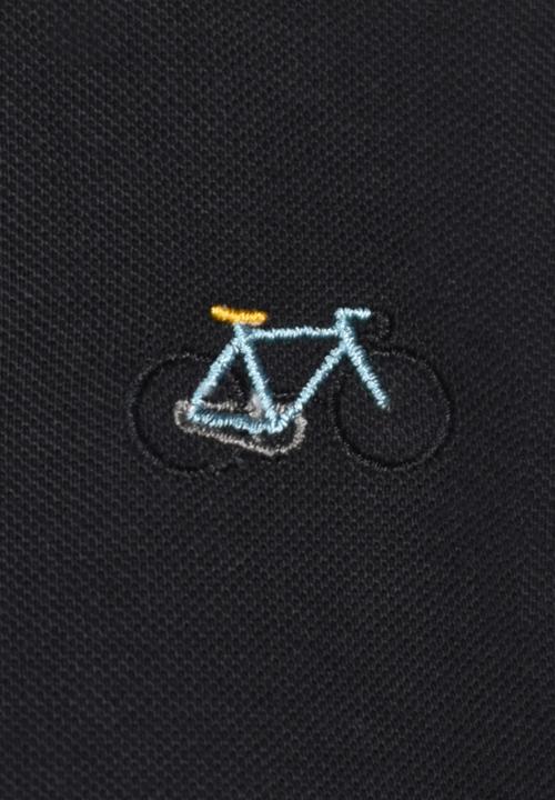 Actual product image Greenbomb Bike Vintage Strike Polo (M)