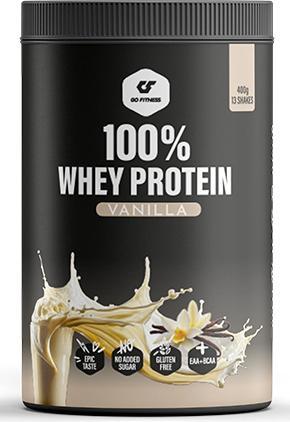 Immagine prodotto Go Fitness 100% Whey Protein Vanilla (400g) (Vaniglia, 1 pz., 400 g)