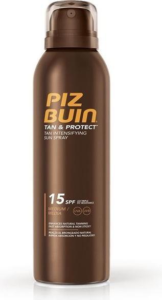 Image du produit Piz Buin Bronzage et protection (Spray solaire, SPF 15, 150 ml)