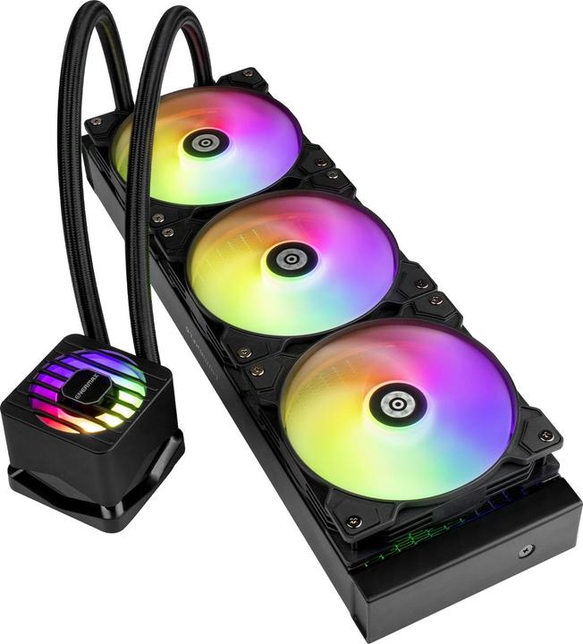 Image du produit Enermax LIQMAXFLO 360mm CPU AIO liquid cooler - Xtreme double chamber pump - VRM water block ARGB