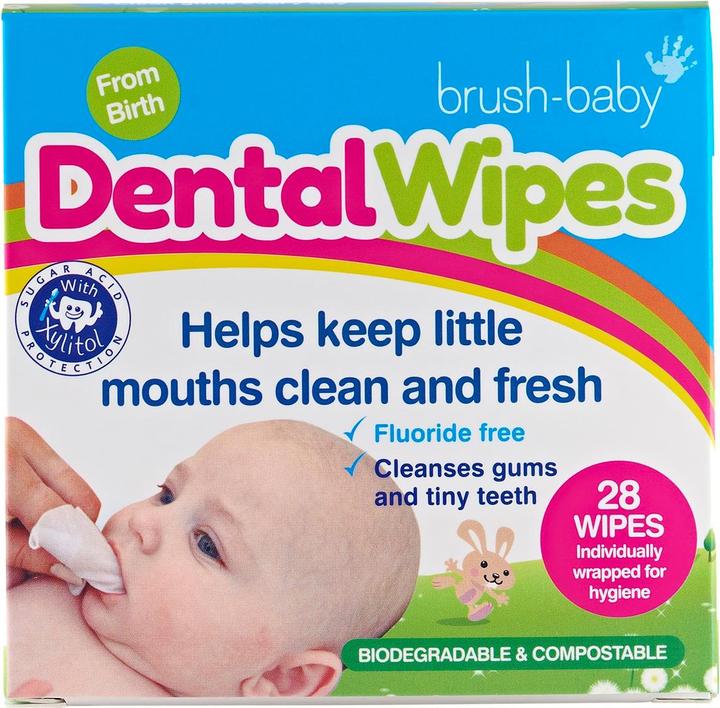 Produktbild Brush-Baby Zahnreinigungstücher (Weich, 1 x)