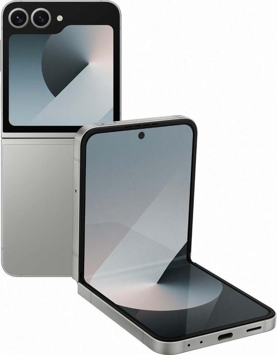 Immagine prodotto verkaufen.ch Galaxy Z Flip6 (256 GB, Ombra d'argento, 6.70", 50 Mpx, SIM + eSIM, A / Come nuovo)