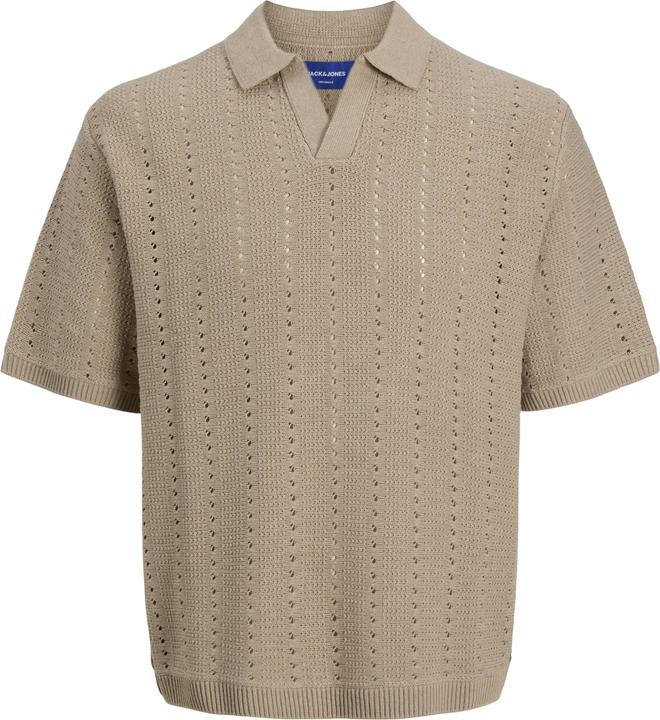 Jack & Jones Jorparos Knit Easter Ss Crochet Polo