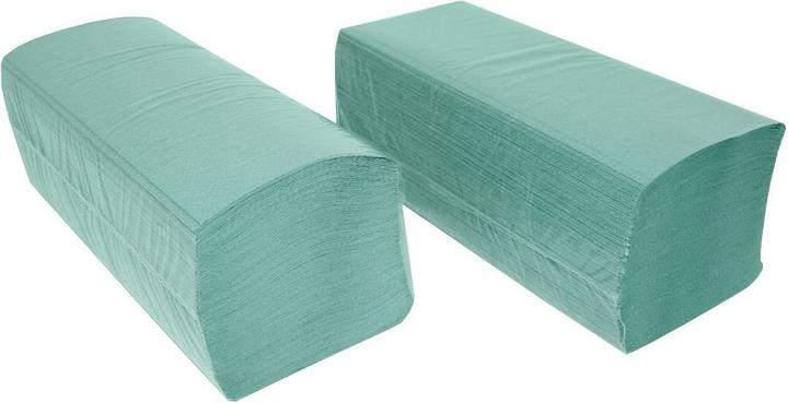 Actual product image Schäfer Shop Paper towels zig-zag folding, 1-ply, L 250 x W 230 mm, tear-resistant, 5000 sheets,... (5000 x)