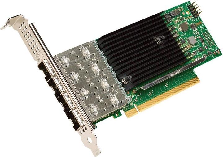 Productafbeelding Intel Netwerkadapter E810-XXVDA4 PCIe4.0 x16,10/25Gigabit SFP28 x4 (E810XXVDA4LG1P5) (PCI Express 4.0 x16)