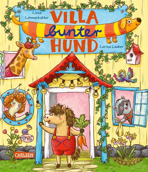 Actual product image Villa bunter Hund (German, Lissa Lehmenkühler, Larisa Lauber, 2024)