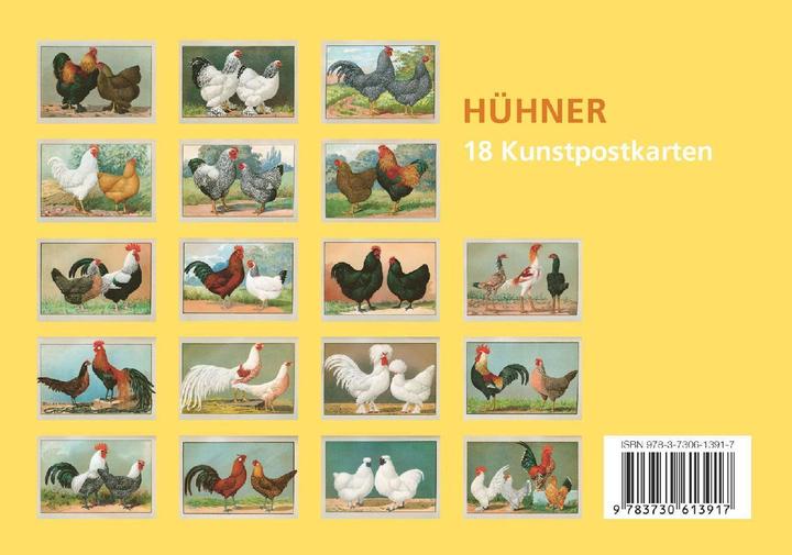 Produktbild Postkarten-Set Hühner (20 Stk.)