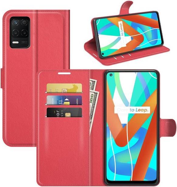 Produktbild MU Classic Litchi Leder Bookcover Series (Realme 8 5G)