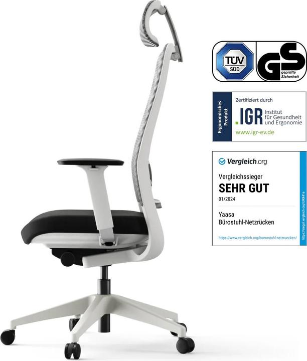 Produktbild Yaasa Chair Expert - weiss
