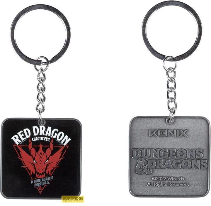 Produktbild Konix Dungeons & Dragons porte-clés Red Dragon