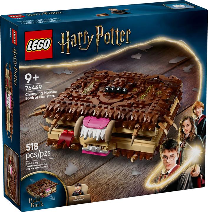 Produktbild LEGO Beissendes Monsterbuch der Monster (76449, LEGO Harry Potter)