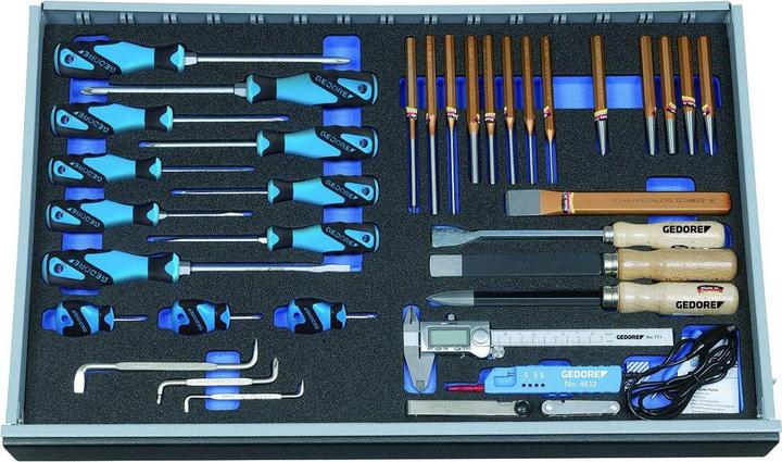 Produktbild Gedore 2005 CT4-2160-119 Werkzeugsortiment in Check-Tool-Modul 36-teilig (1 Teile)