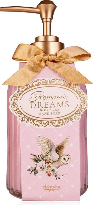 Actual product image Accentra Soap dispenser with hand soap ROMANTIC DREAMS (Liquid soap, 400 ml)
