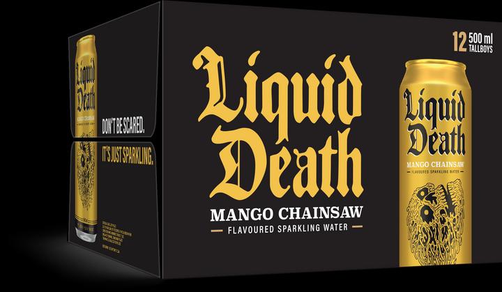 Liquid Death Mango Chainsaw (12 x 50 cl)