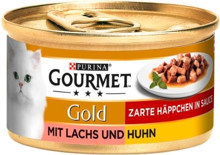 Produktbild MGA GOURMET Perle Erlesene Streifen mit Lachs (Adult, 1 Stk., 85 g)