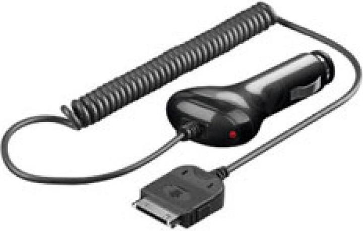 Produktbild XCell KFZ-Ladekabel 12V/24V für Apple iPad schwarz