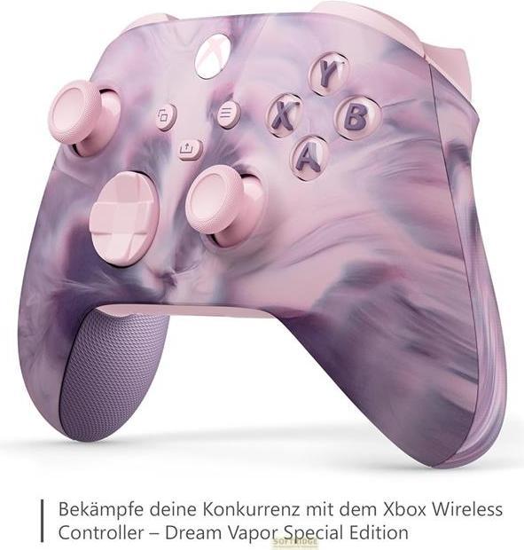 Produktbild Microsoft Xbox Wireless Controller - Dream Vapor (Special Edition) (Xbox Series X, Xbox Series S, Xbox One X, Xbox One S)