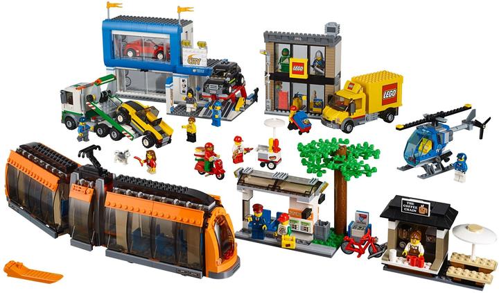 Actual product image LEGO City centre (60097, LEGO City)