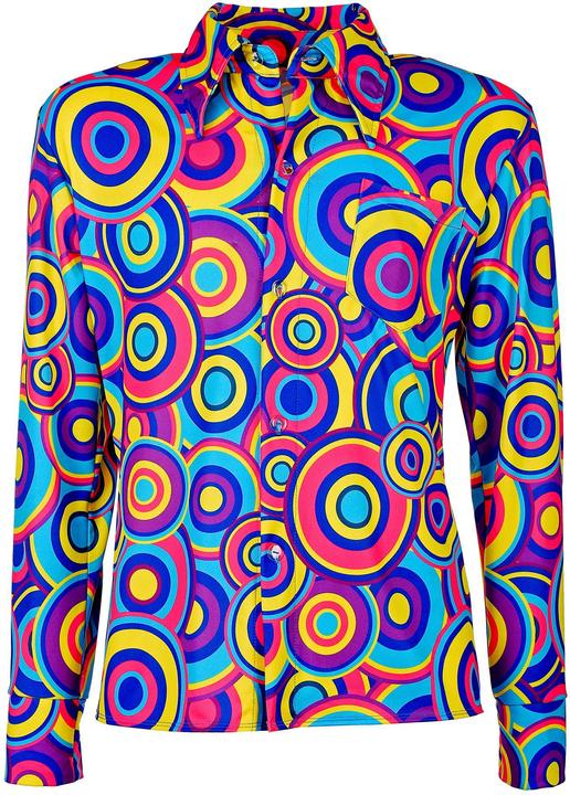 Image du produit Widmann Chemise Groovy 70s Bubbles (S/M)