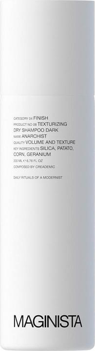 Produktbild Maginista Anarchist Texturizing Dry Shampoo Dark (200 ml, Trockenshampoo)