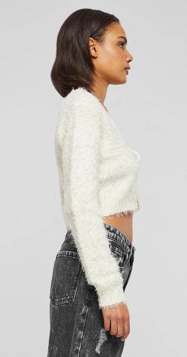 Immagine prodotto Urban Classics Cardigan da donna in piuma con cravatta - 117653 (3XL)