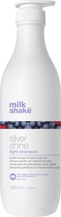 Milk_Shake Silver Shine Light Shampoo 1000 ml (1000 ml, Flüssiges Shampoo)