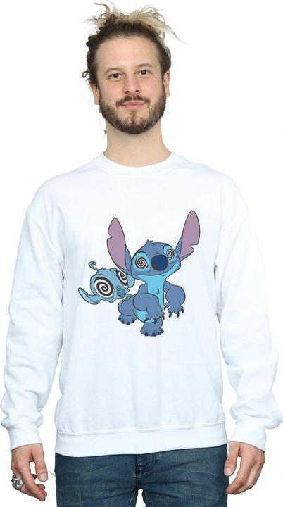 Actual product image Disney Mens Lilo And Stitch Hypnotized Sweatshirt (M)