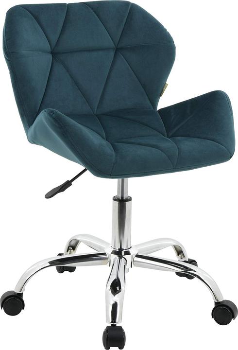 Image du produit Hnnhome Chaise de bureau Eris, bleu-vert