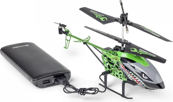 Actual product image Carson Modellsport Easy Tyrann 280 2.4G 100% RTF green RC Helicopter RtF