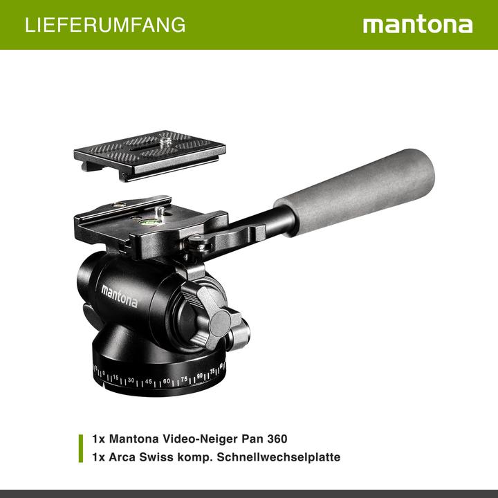Actual product image mantona Pan 360 video tilt (Gearediger)