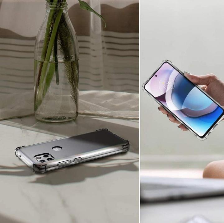 Produktbild Screenguard Motorola Moto G 5G Hülle Crystal Soft Airbag Bumper (Motorola Moto G 5G)