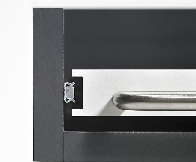 Immagine prodotto Hettich Schubladenschiene Teilauszug 346-551 mm verzinkt 9136664 2 Stück