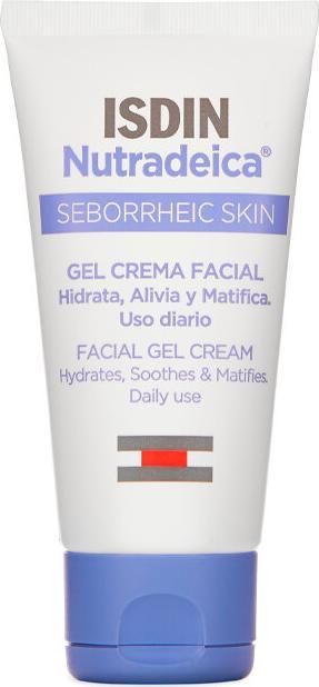 Actual product image Isdin Nutradeica Facial Gel Cream for Seborrhoeic Skin 50ml (Gel, 50 ml)