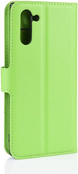 Actual product image MU Classic Litchi Leather Bookcover Series (Samsung Galaxy Note 10)