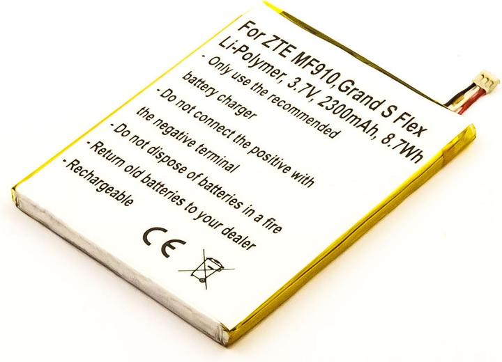 Actual product image AGI 59276 - Battery/Battery - ZTE - Grand S Flex - Yellow - Lithium Polymer (LiPo) - 230