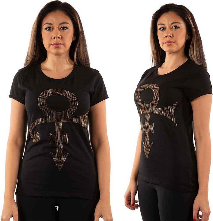 Prince Gold Symbol Diamante (Girlie)