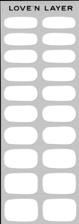 Love'n Layer - Solid Bright White (Farblack)