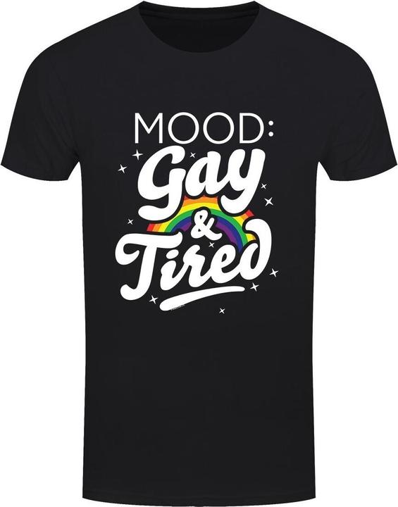 Image du produit Grindstore Mood : T-shirt gay et fatigué (L)