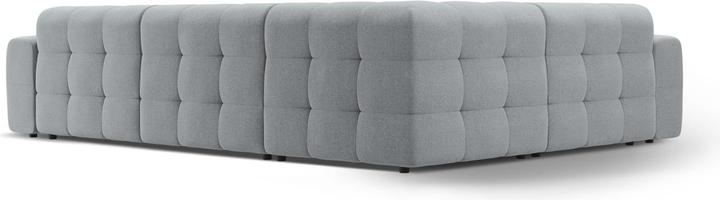 Actual product image Micadoni Velvet Left Corner Sofa, "Kendal", 6 Seats, 332x231x79Made in Europe (Corner sofa)