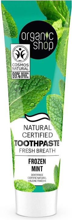 Image du produit Organic Shop Menthe surgelée Dentifrico haleine fraîche 100g