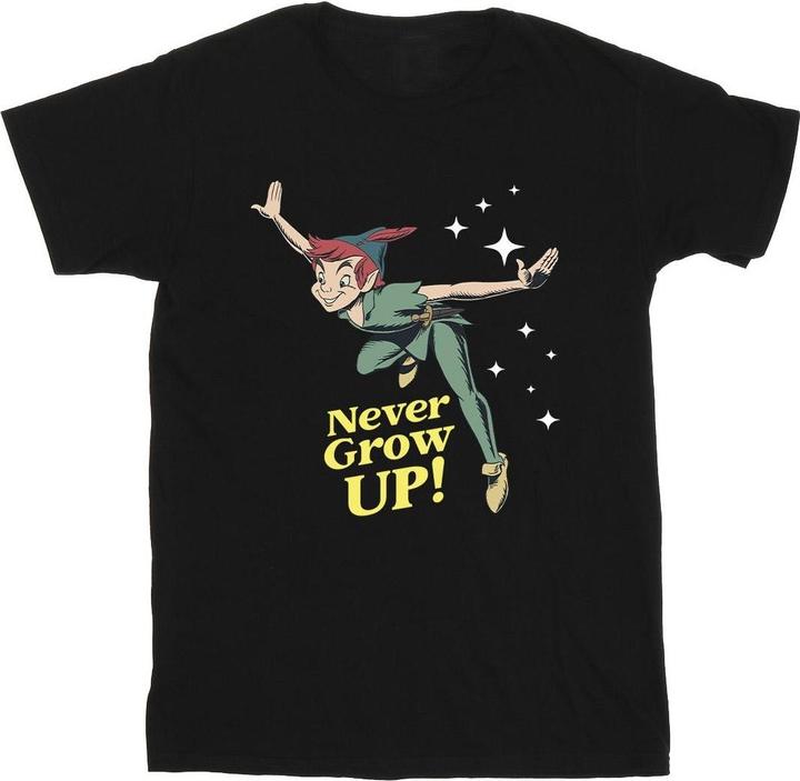 Immagine prodotto Disney Peter Pan Never Grow Up Maglietta Uomo (M)