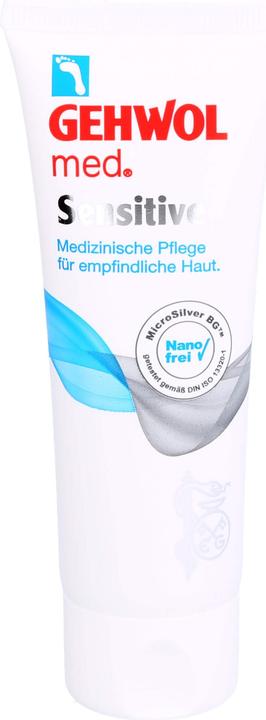 Actual product image Gehwol med Sensitive (Foot cream & foot gel, 75 ml)