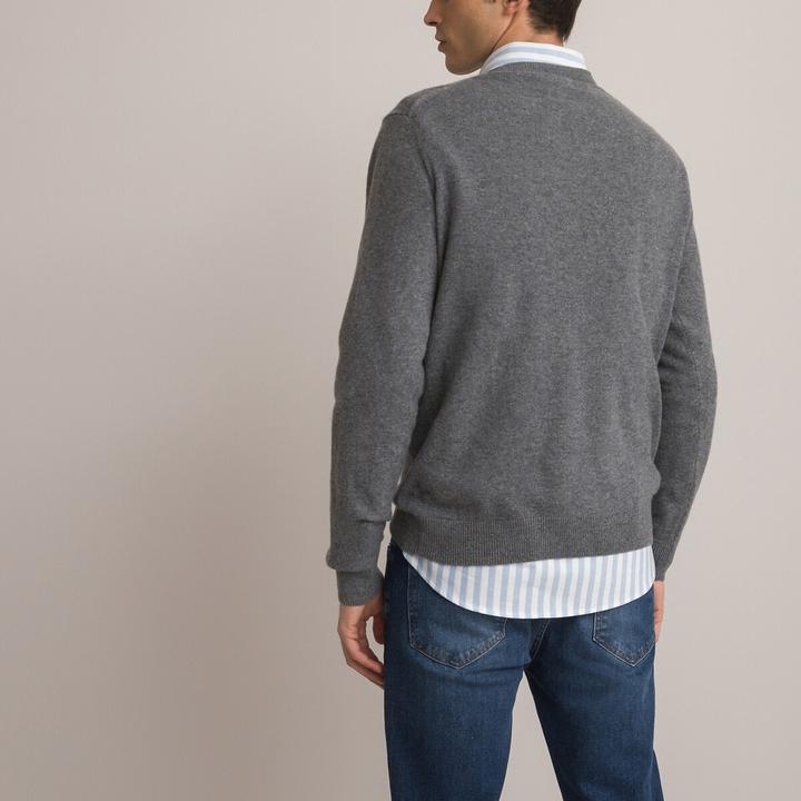 Produktbild La Redoute Collections Pullover mit V-Ausschnitt (XL)