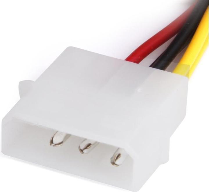 Actual product image PowerGuard 4-pin IDE Molex to 6-pin graphics card power cable adapter