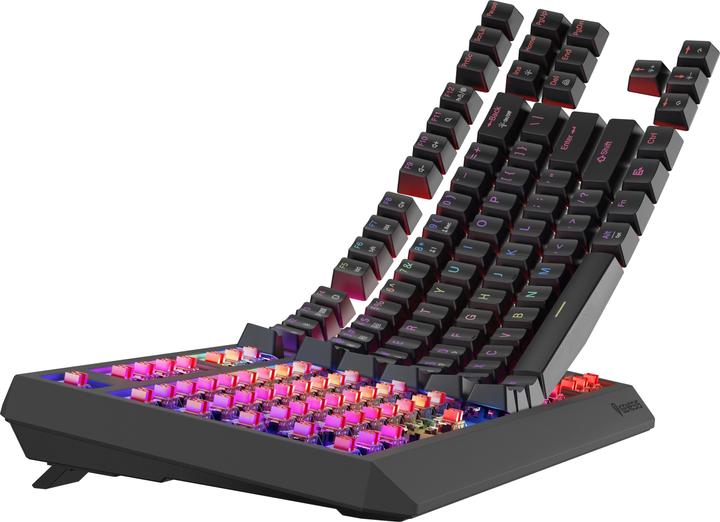 Produktbild Genesis Thor 230 TKL Wireless czarna RGB Outemu Red (US, Kabellos, Kabelgebunden)